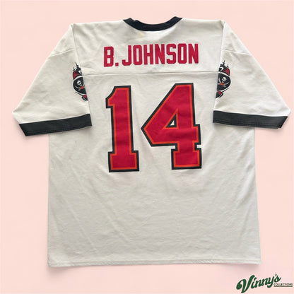 Logo Athletic NFL Tampa Buccaneers Brad Johnson Football Jersey Mens XL