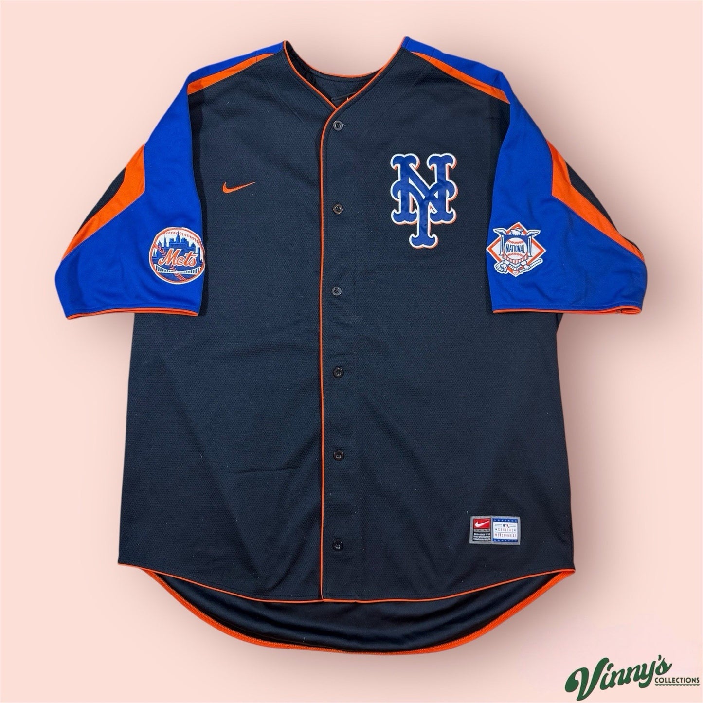 Nike MLB New York Mets Baseball Jersey Mens 2XL