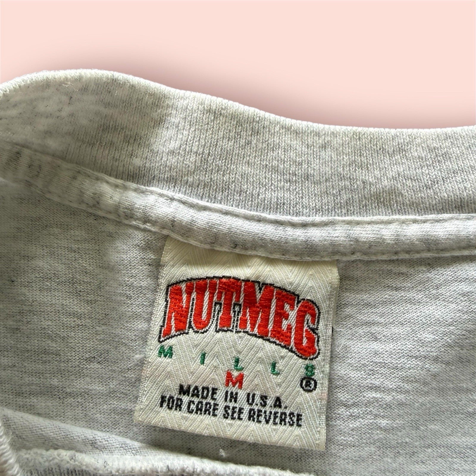 Vintage Nutmeg 1994 World Cup USA Stryker Mascot  Soccer Shirt Mens Medium