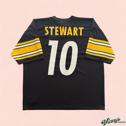 Logo 7 NFL Pittsburgh Steelers Kordell Stewart Football Jersey Mens XL
