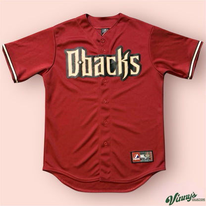 Majestic MLB Arizona Diamondbacks Baseball Jersey Mens Medium