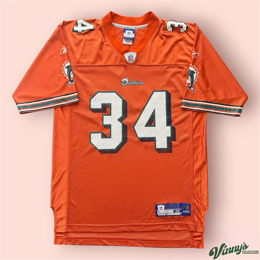 Reebok NFL Miami Dolphins Ricky Williams Football Jersey Mens XL