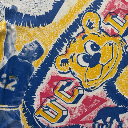 Vintage NCAA UCLA Bruins AOP College Shirt Mens XL