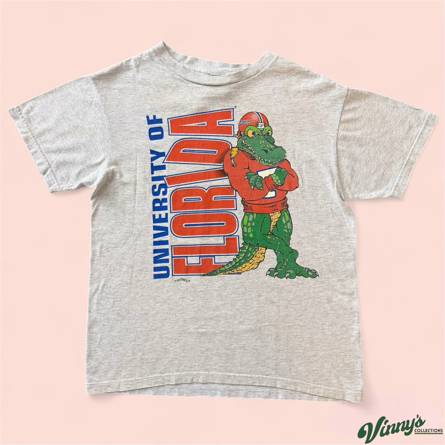 Vintage Nutmeg NCAA Florida Gators College Shirt Mens Large
