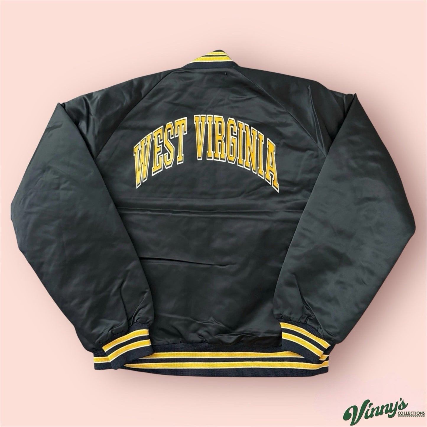Vintage Chalkline NCAA West Virginia Mountaineers College Jacket Mens Large