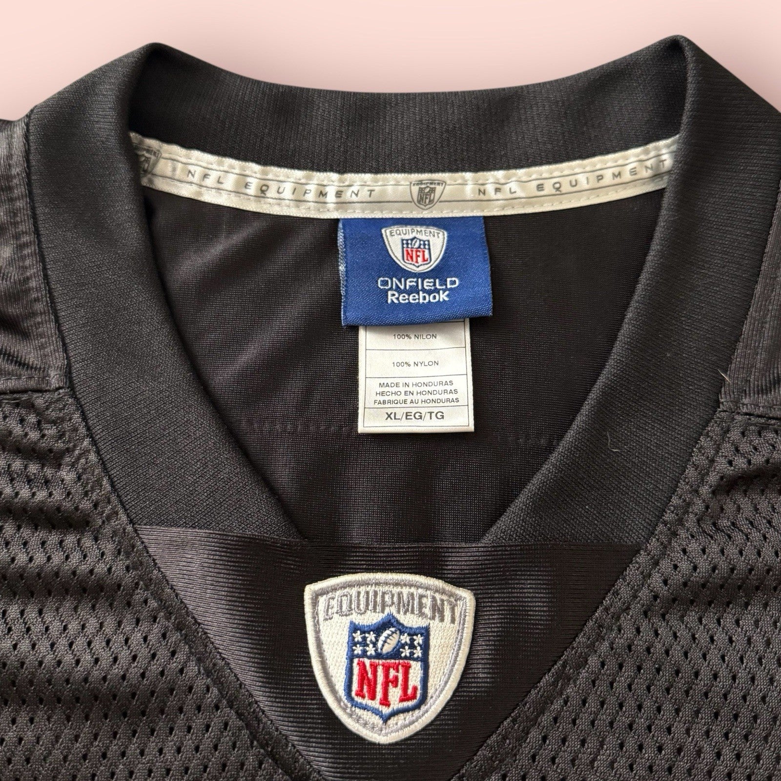 Reebok NFL Pittsburgh Steelers Ben Roethlisberger Football Jersey Mens XL
