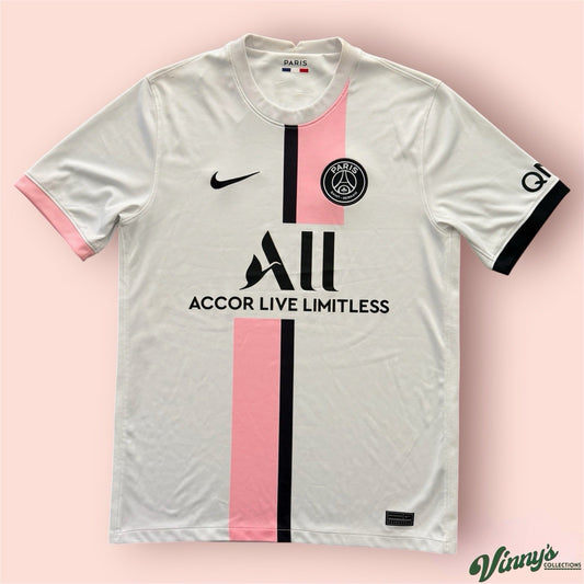 Nike 2021 Paris Saint Germain PSG Away Soccer Jersey Kit Mens Medium
