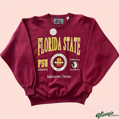 Vintage NCAA Florida State Seminoles FSU College Sweatshirt Mens Large