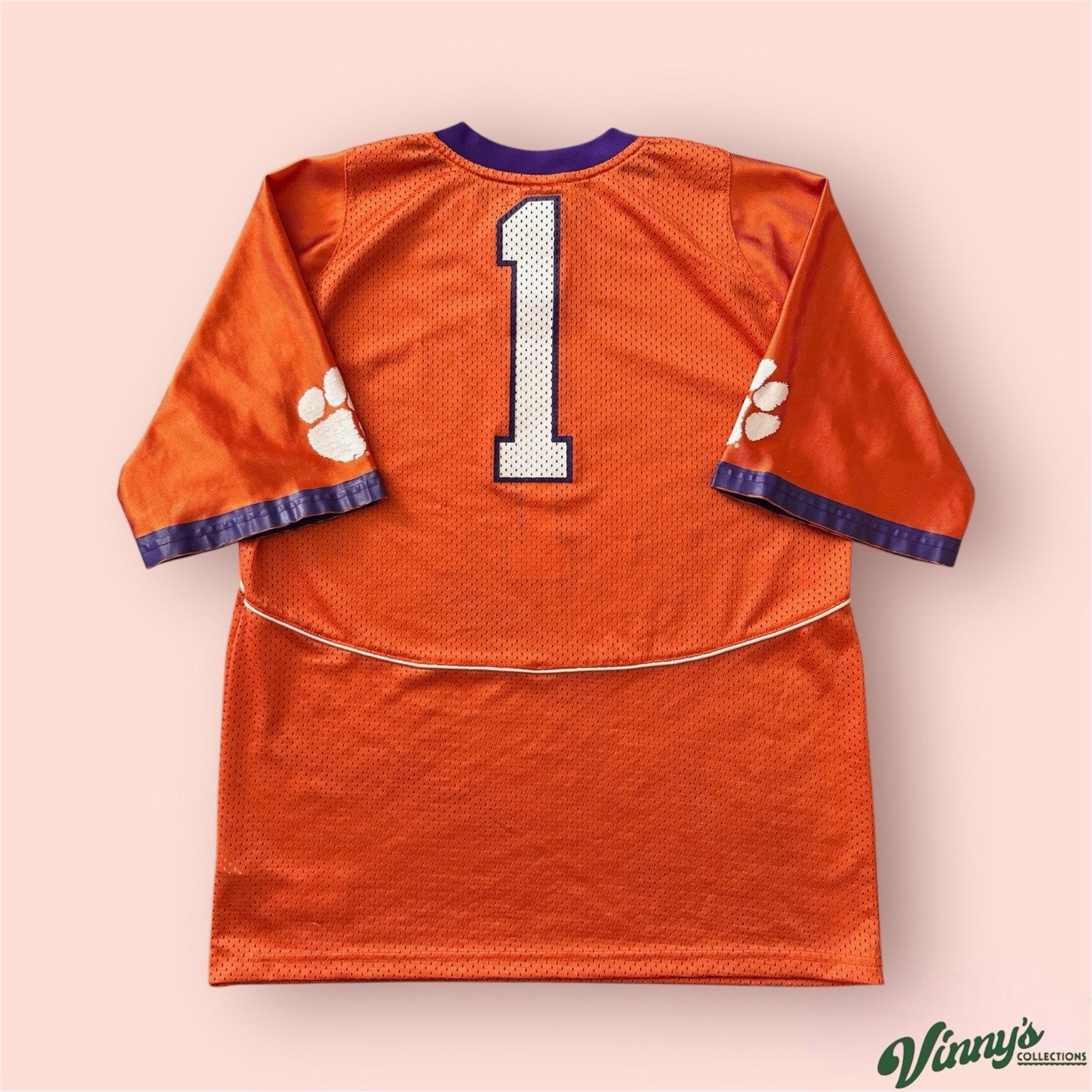Nike NCAA Clemson Tigers College Football Jersey Youth Large