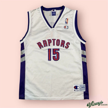 Vintage Champion NBA Toronto Raptors Vince Carter Basketball Jersey Youth XL