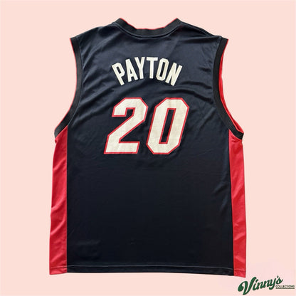 Reebok NBA Miami Heat Gary Payton Basketball Jersey Mens 2XL