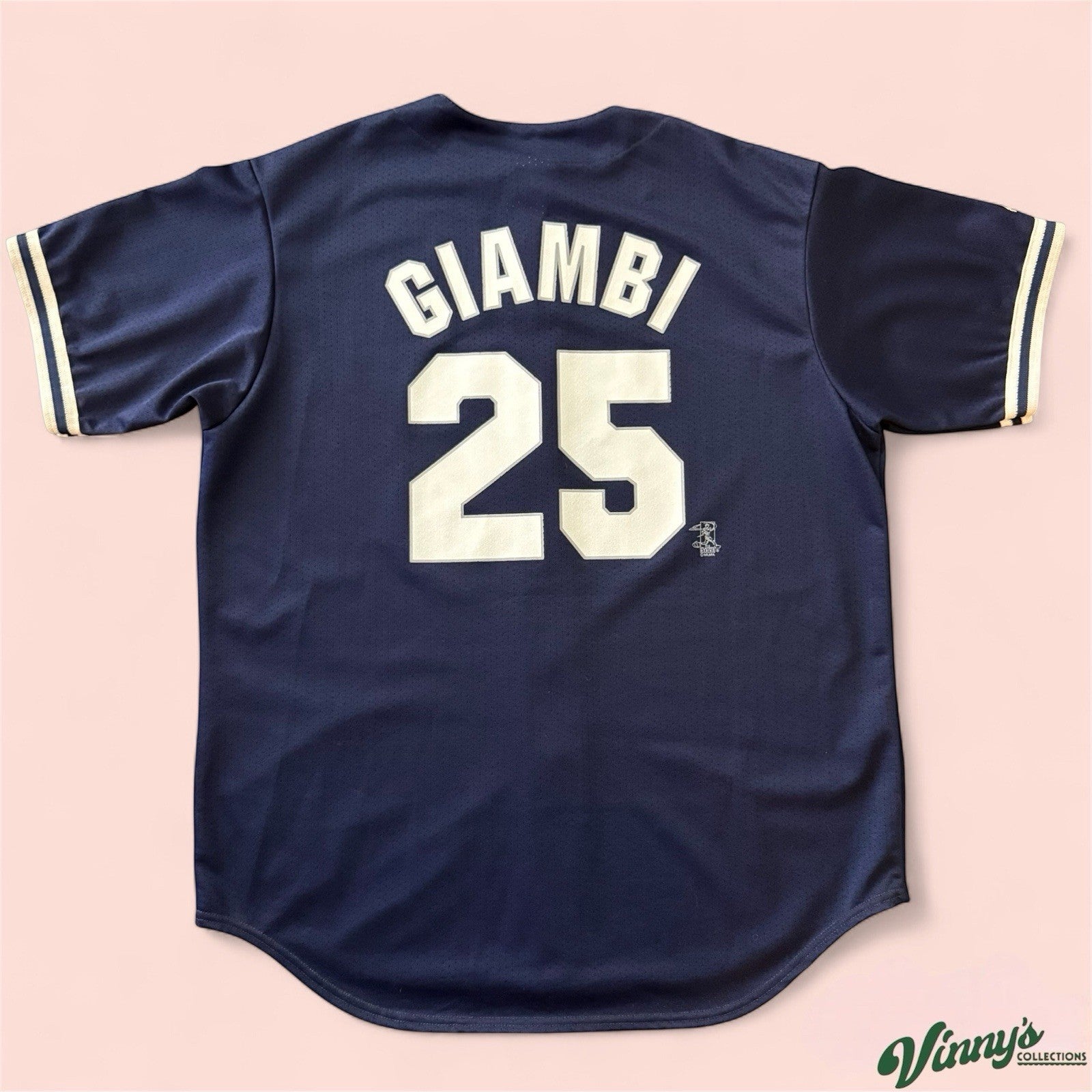 Majestic MLB New York Yankees Jason Giambi Baseball Jersey Mens XL