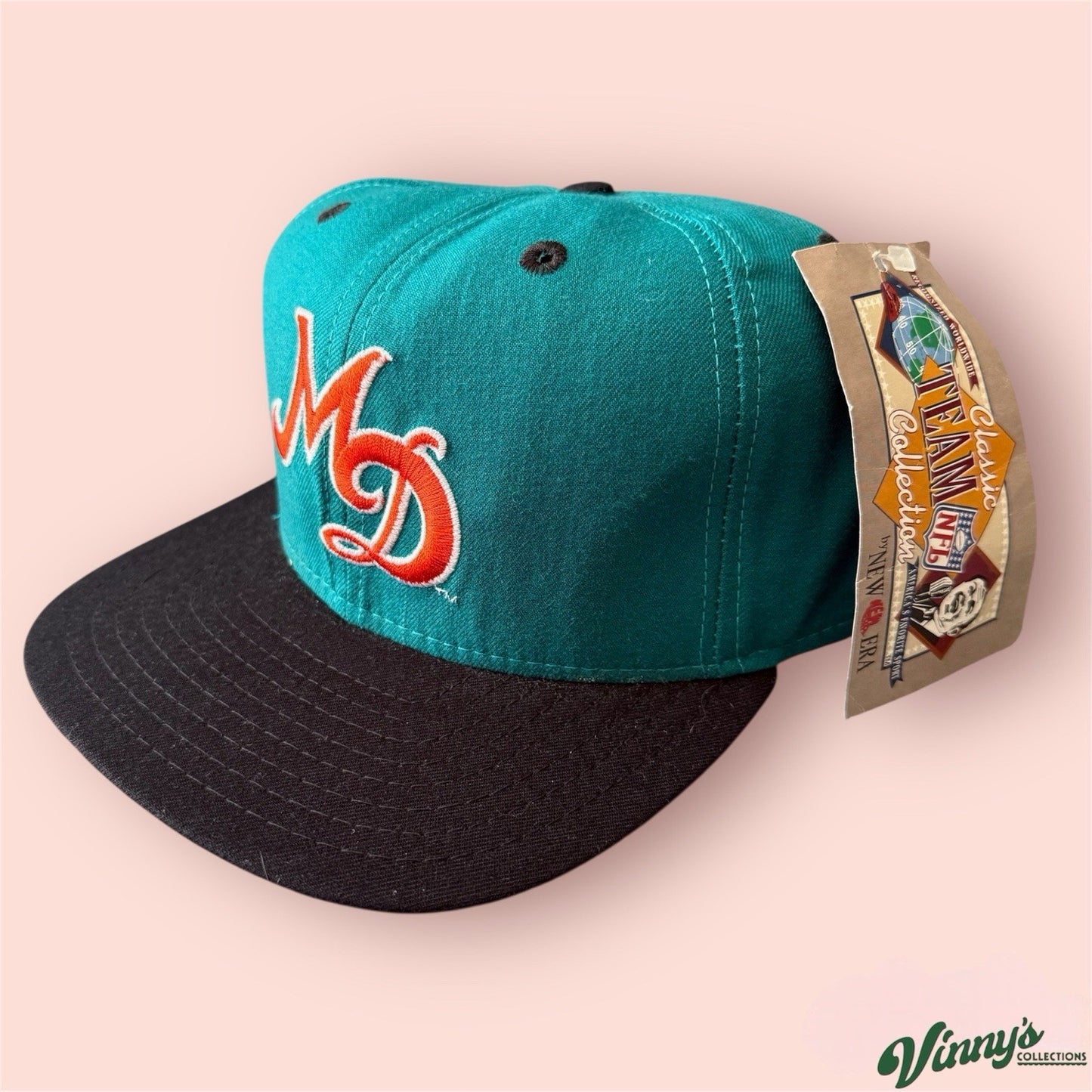 Vintage New Era NFL Miami Dolphins Football SnapBack Hat