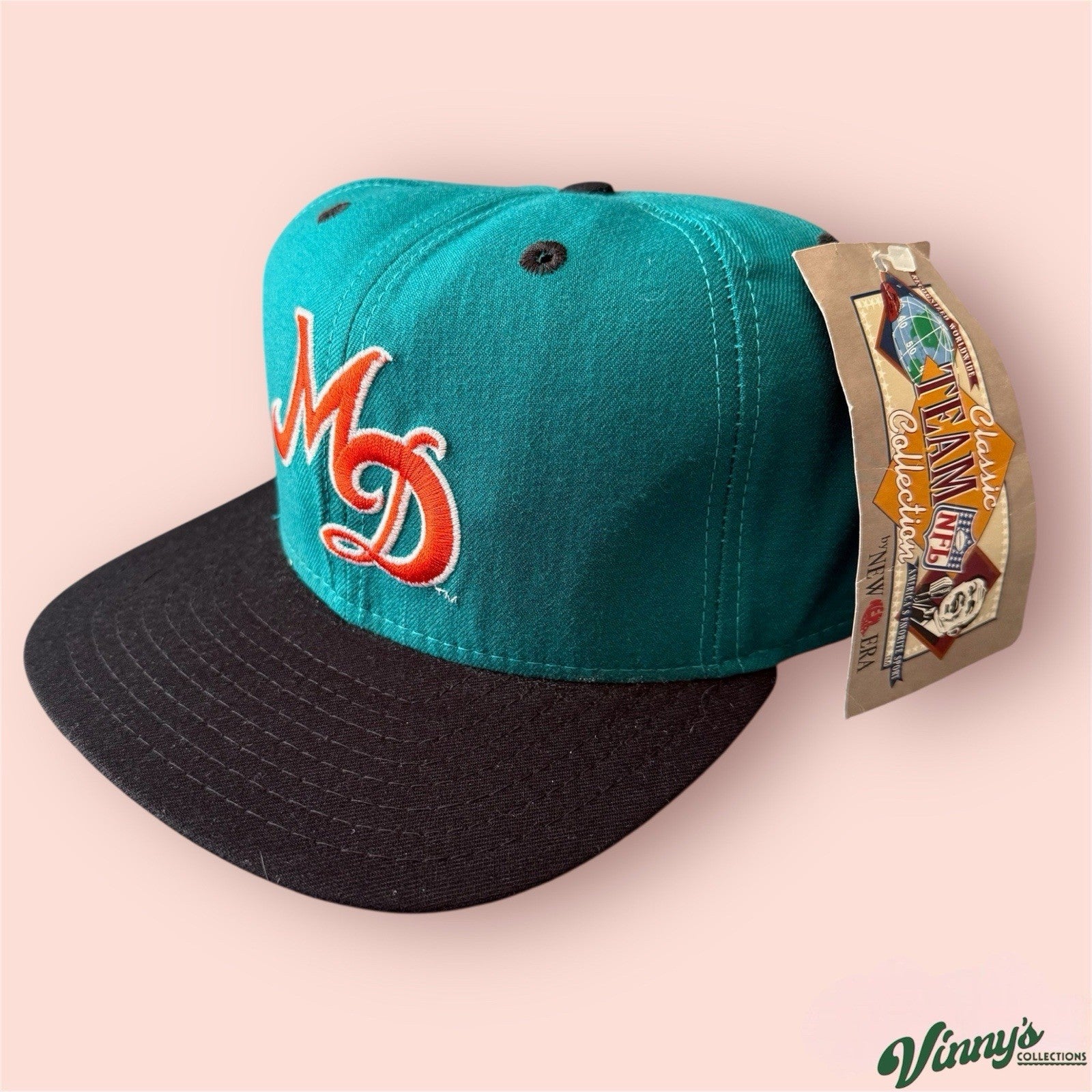 Vintage New Era NFL Miami Dolphins Football SnapBack Hat