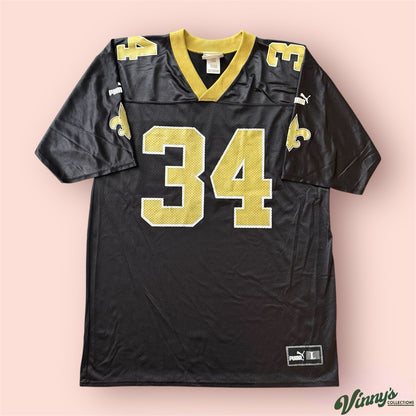 Puma NFL New Orleans Saints Ricky Williams Football Jersey Mens Large