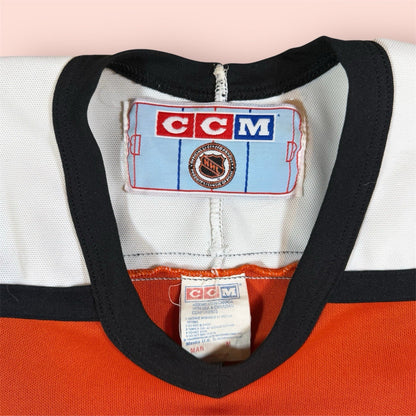 Vintage CCM NHL Philadelphia Flyers Hockey Jersey Mens Medium