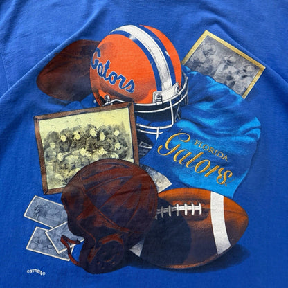 Vintage Nutmeg NCAA Florida Gators College Football Shirt Mens XL