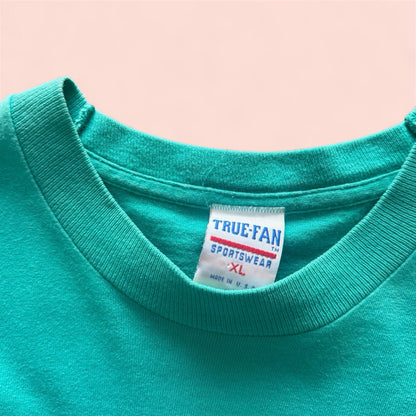 Vintage TrueFan NFL Miami Dolphins Football Shirt Mens XL