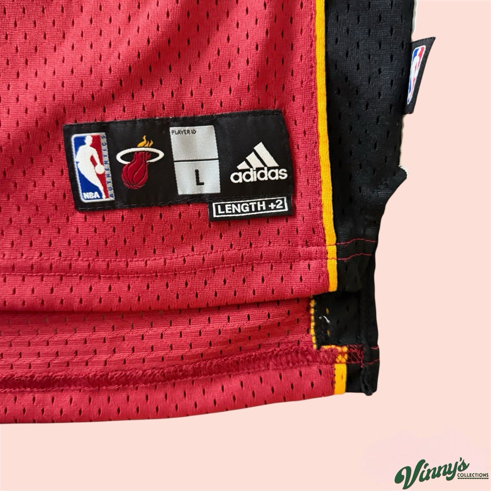 Adidas NBA Miami Heat Michael Beasley Basketball Jersey Youth Large
