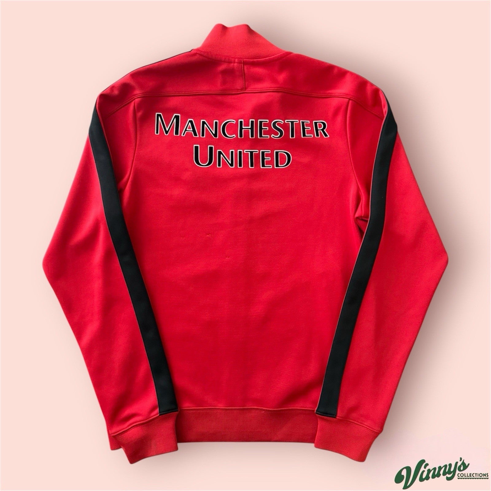 Nike Manchester United Soccer Full Zip Sweater Jacket Mens Small