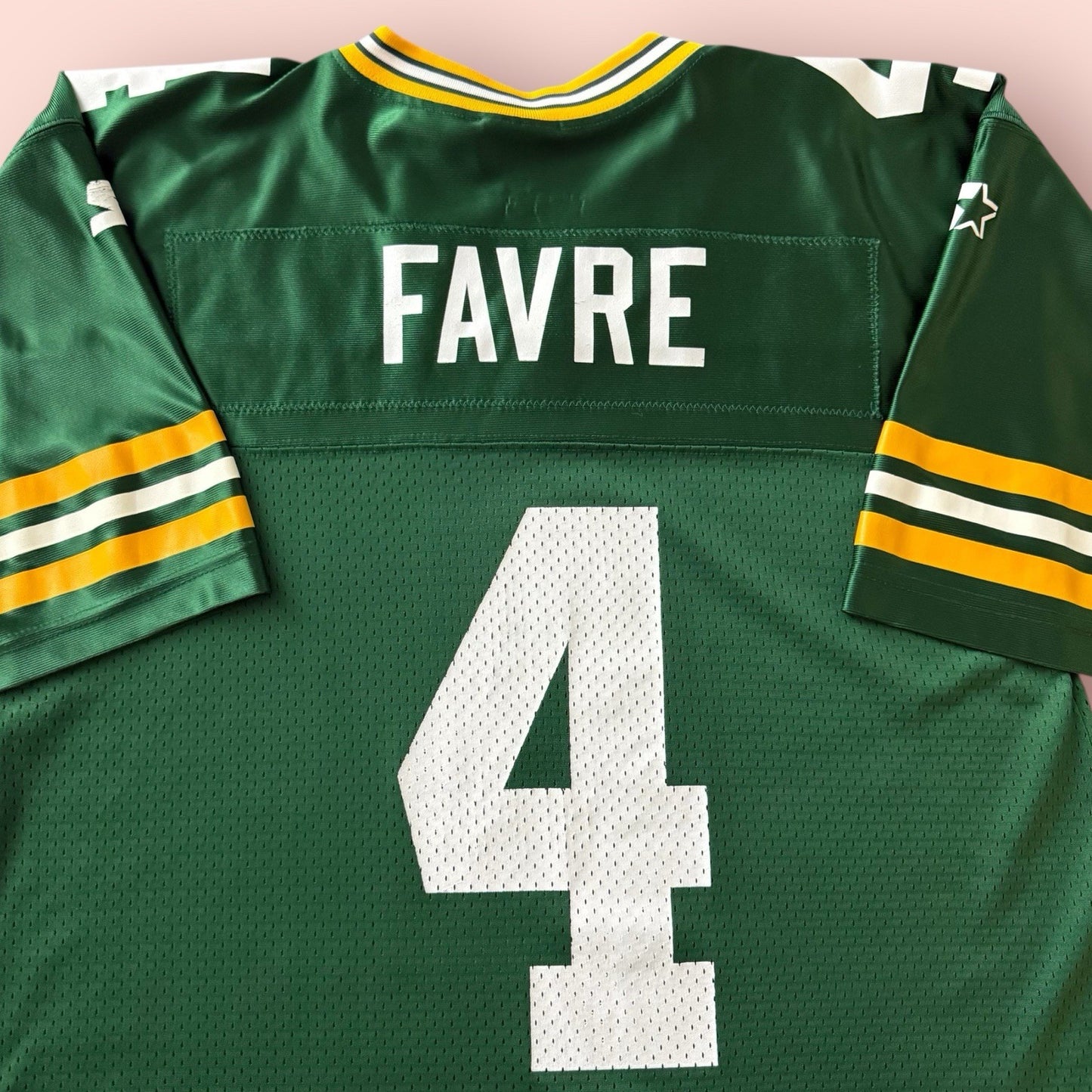Starter NFL  Green Bay Packers Brett Favre Football Jersey Mens 46 Medium