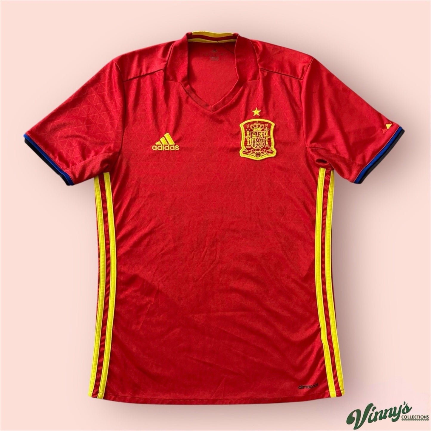 Adidas Spain National World Cup Soccer Kit Jersey Mens Small