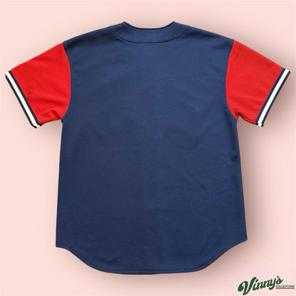 Starter MLB Cleveland Indians Baseball Jersey Mens Large