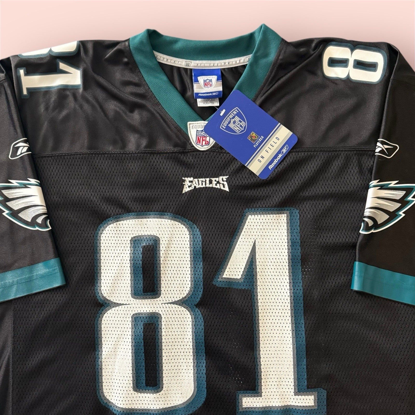 NWT Reebok NFL Philadelphia Eagles Terrell Owens Football Jersey Mens XL