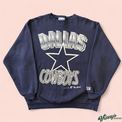 Vintage 1994 The Game NFL Dallas Cowboys Football Sweatshirt Mens XL