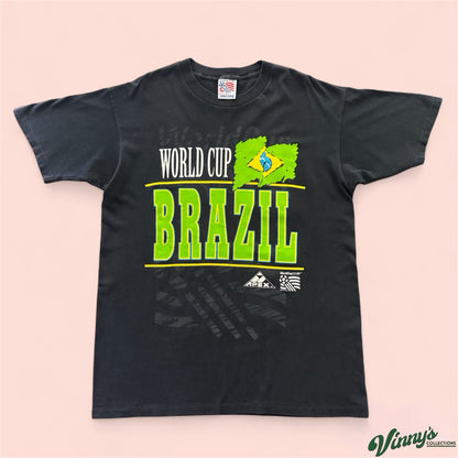 Vintage Apex One 1994 World Cup Brazil Soccer Shirt Mens Large