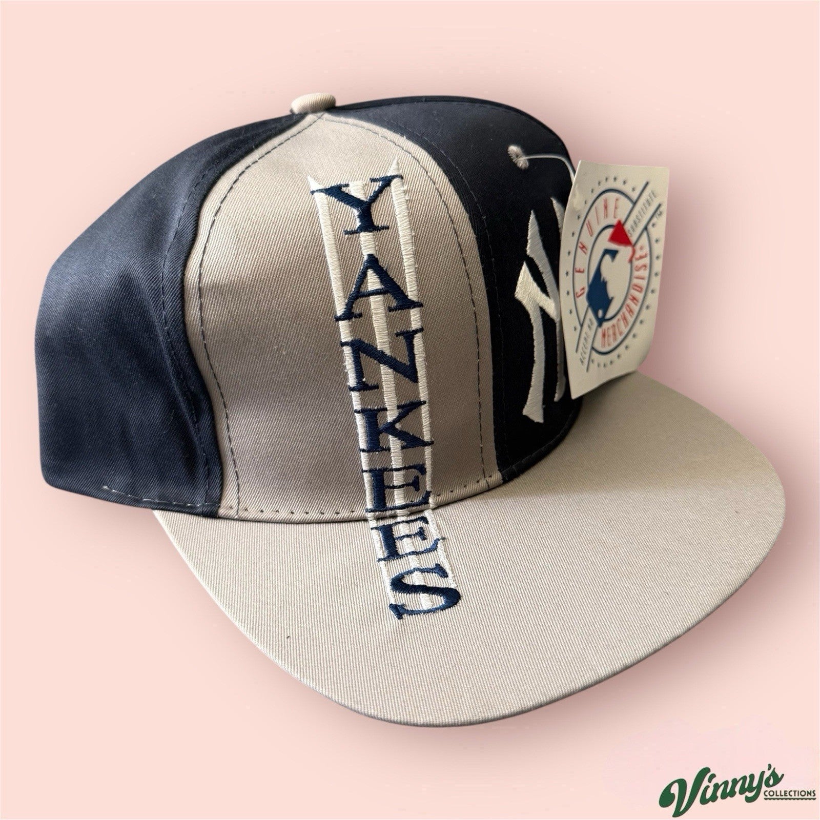 Vintage Drew Pearson MLB New York Yankees Baseball SnapBack Hat