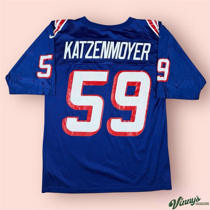 Nike NFL New England Patriots Andy Katzenmoyer Football Jersey Mens Medium