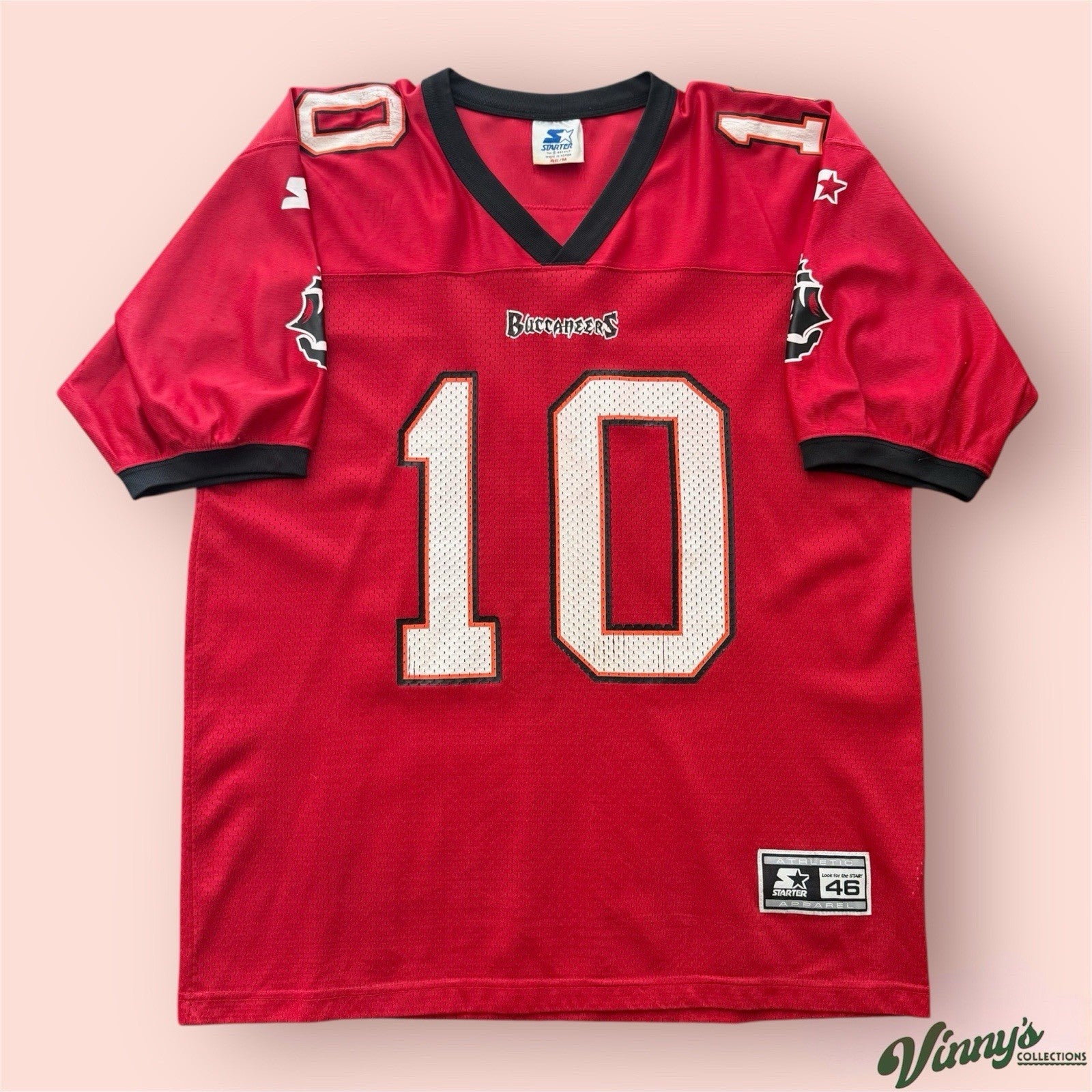 Vintage Starter NFL Tampa Buccaneers Shaun King Football Jersey Mens 46 Medium