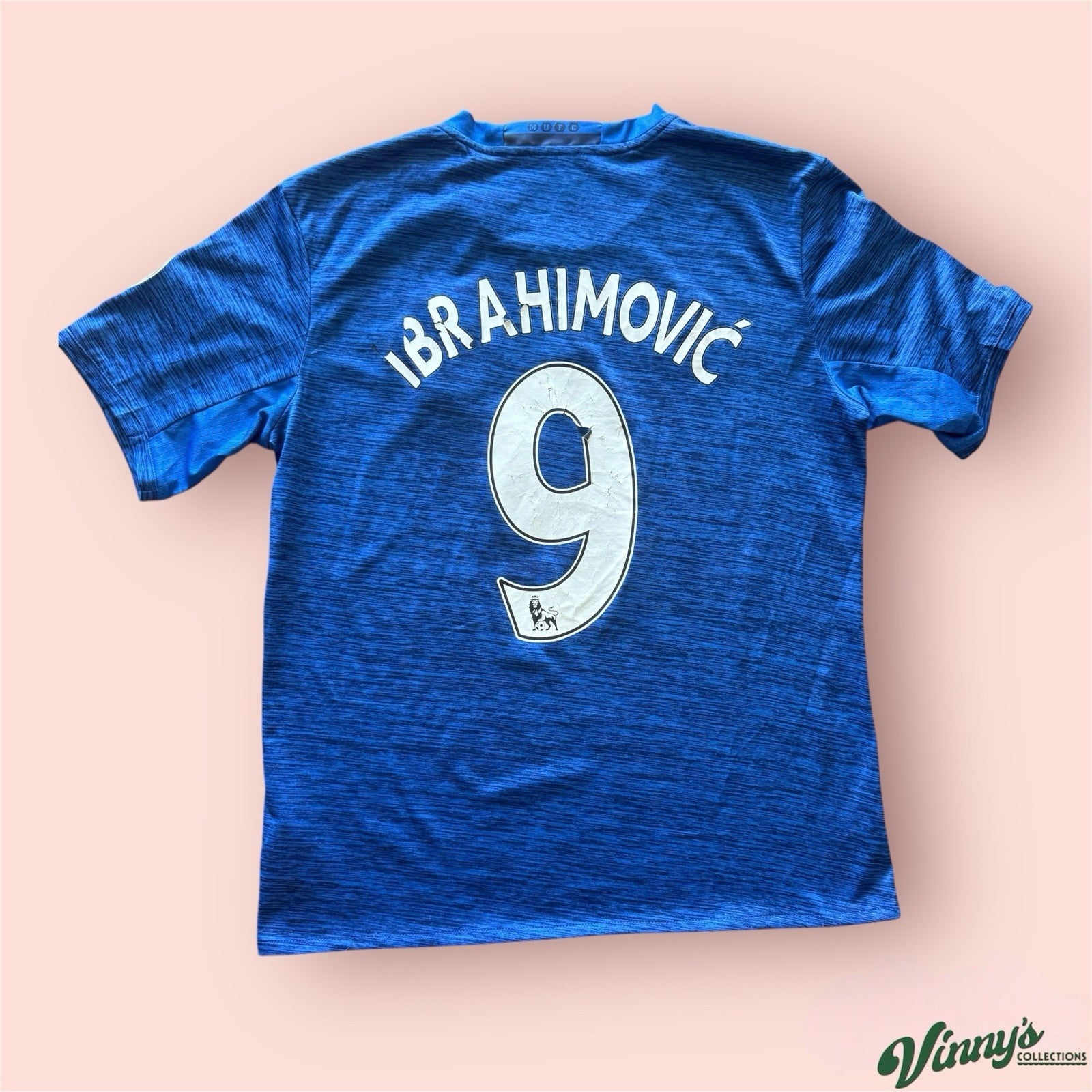 2016/17 Adidas Manchester United Zlatan Ibrahimovic Soccer Jersey Mens Large