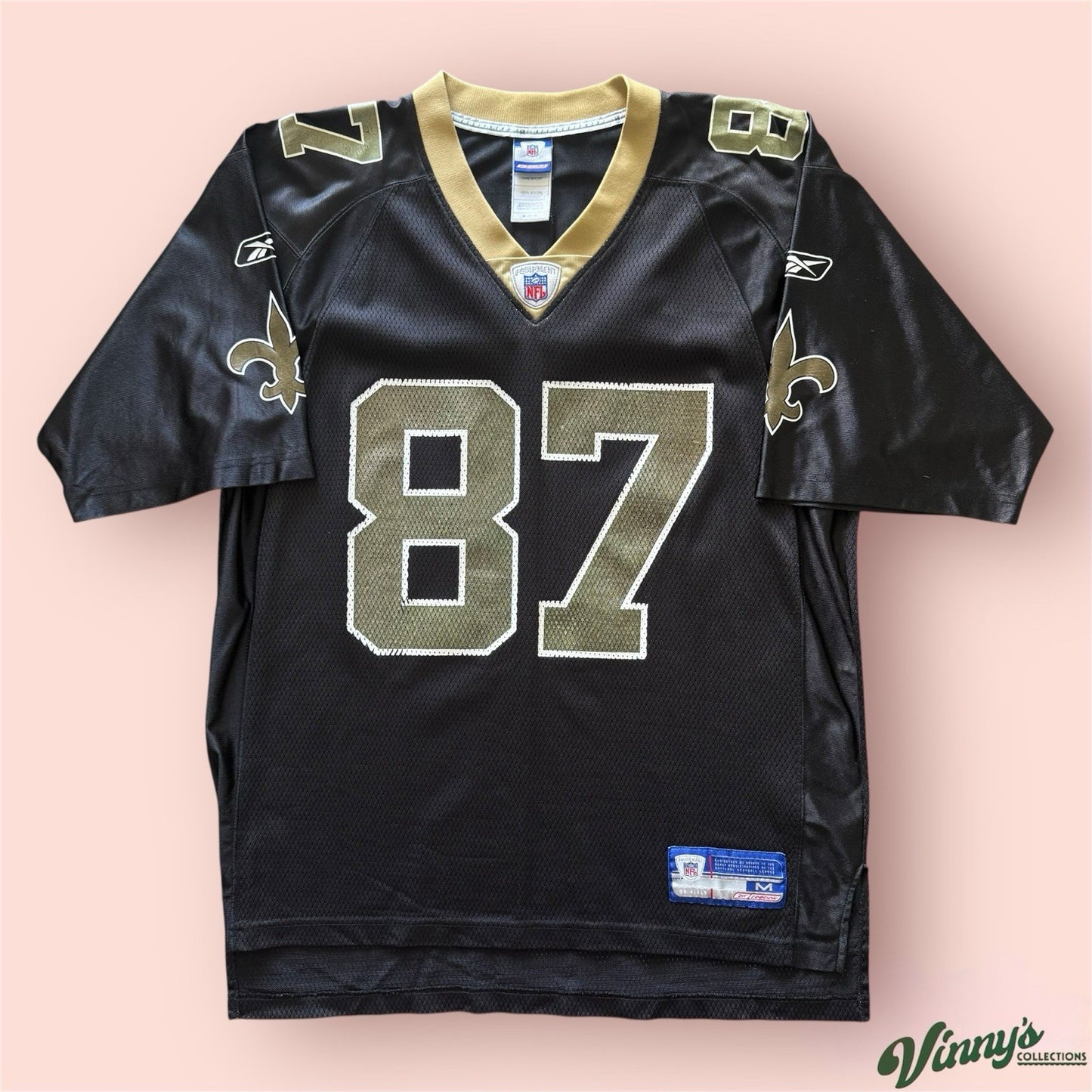 Reebok NFL New Orleans Saints Joe Horn Football Jersey Mens Medium