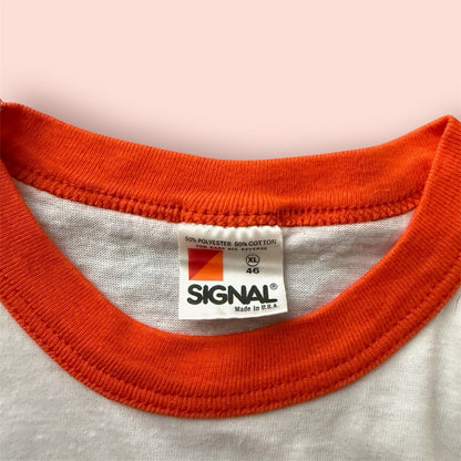 Vintage 1986 Signal MLB New York Mets 25th Anniversary Baseball Shirt Mens XL