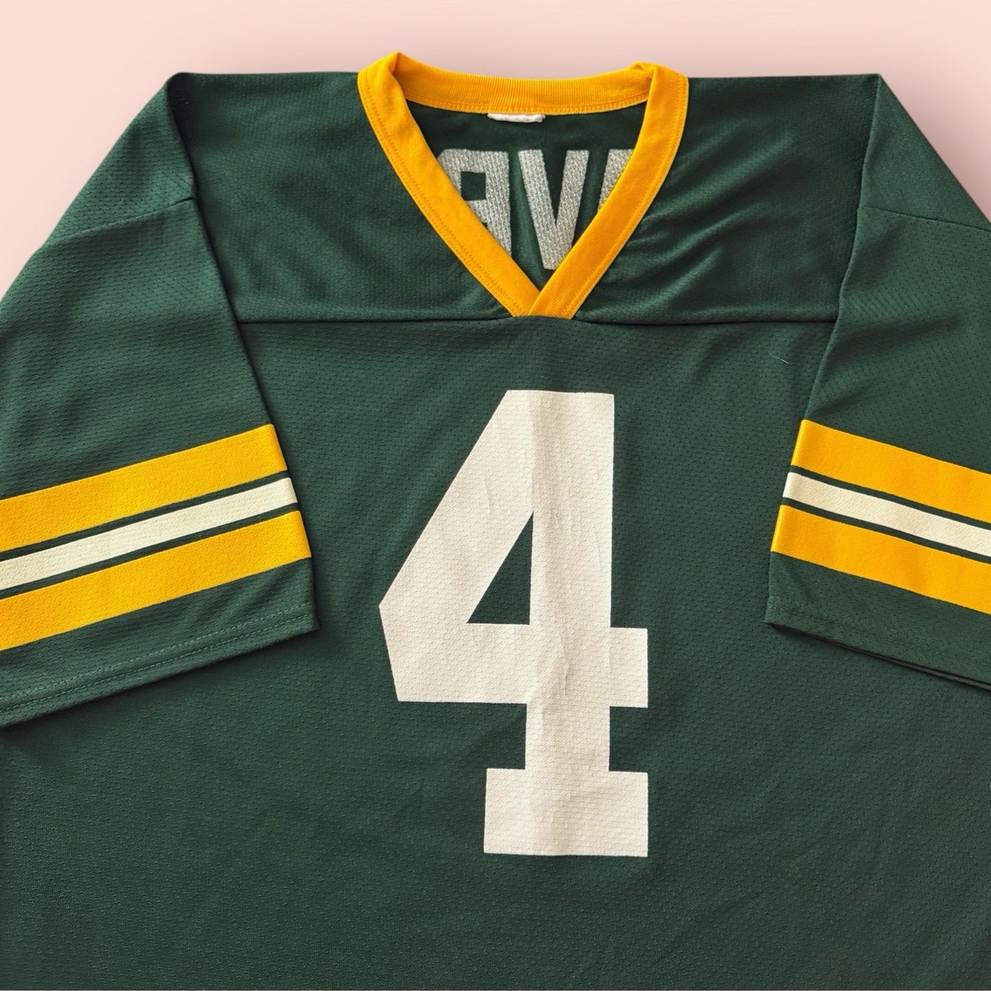 Vintage Logo 7 NFL Green Bay Packers Brett Favre Football Jersey Mens Large