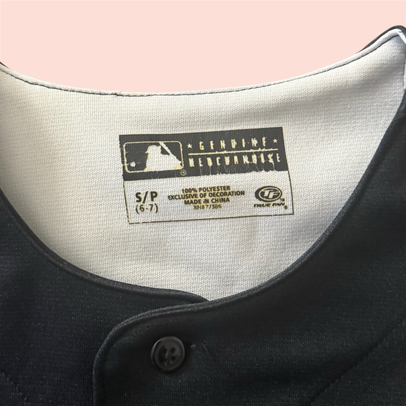 True Fan MLB Florida Marlins Baseball Jersey Youth Small