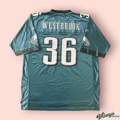 Reebok NFL Philadelphia Eagles Brain Westbrook Football Jersey Mens XL