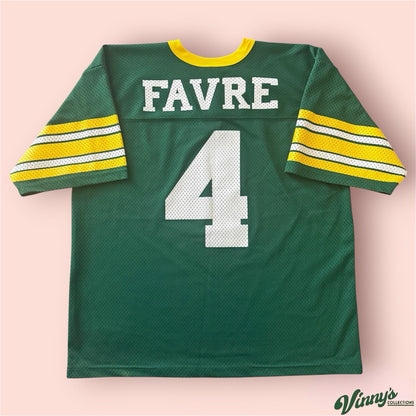 Vintage Logo 7 NFL Green Bay Packers Brett Favre Football Jersey Mens Large