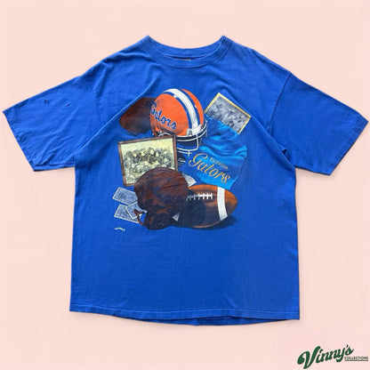 Vintage Nutmeg NCAA Florida Gators College Football Shirt Mens XL