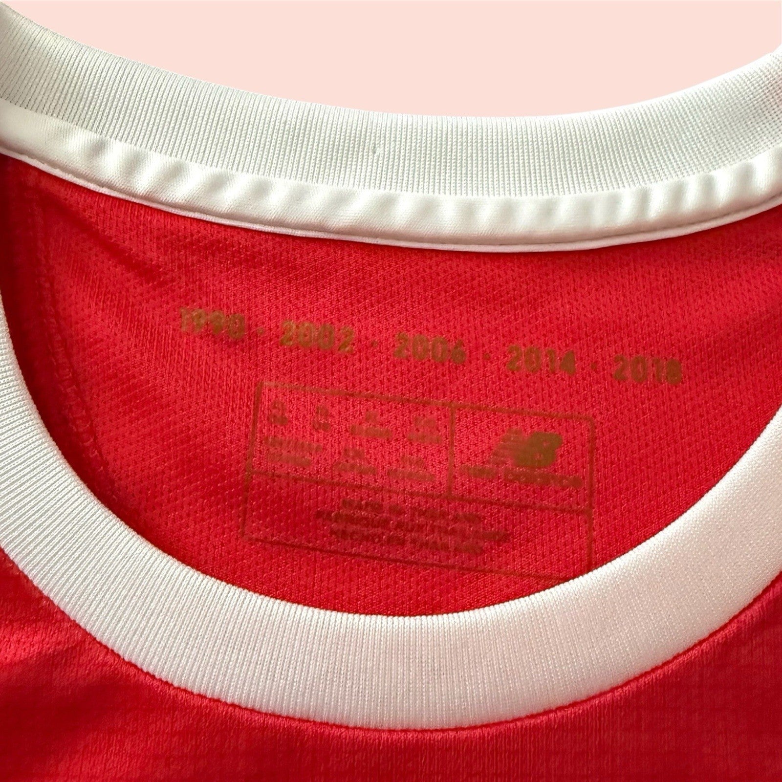 New Balance 2018 Costa Rica National Soccer Kit Home Jersey Mens XL