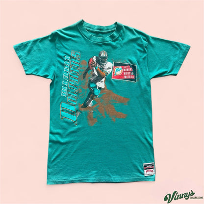 Vintage Nutmeg NFL Miami Dolphins Football Shirt Mens Medium