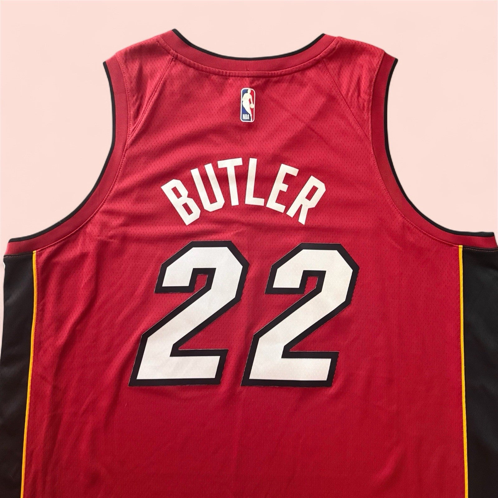 Jordan NBA Miami Heat Jimmy Butler Basketball Jersey Mens 56 2XL