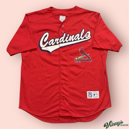 Vintage TrueFan MLB St Louis Cardinals Mark McGwire Baseball Jersey Mens Large
