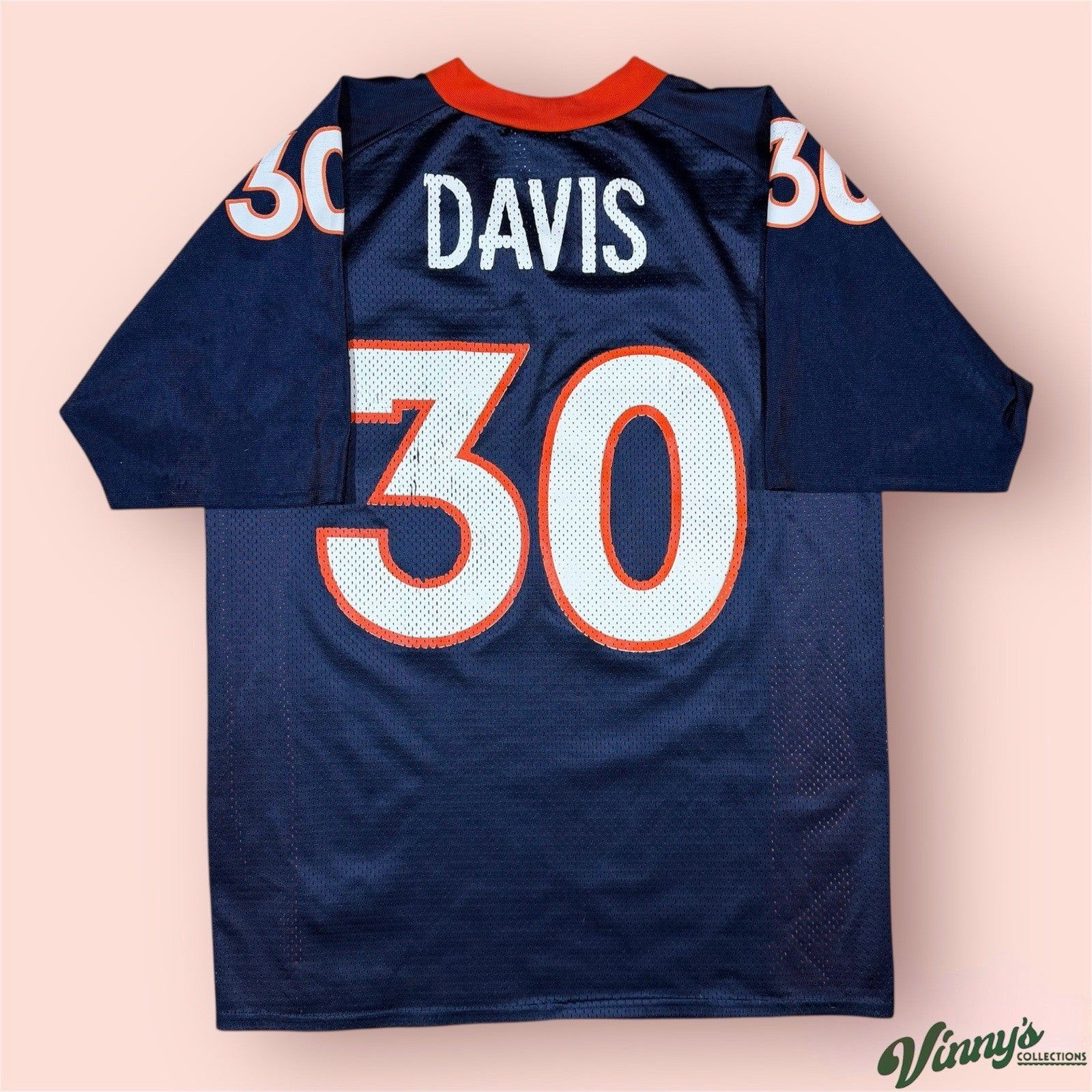 Logo Athletic NFL Denver Broncos Terrell Davis Football Jersey Mens Medium