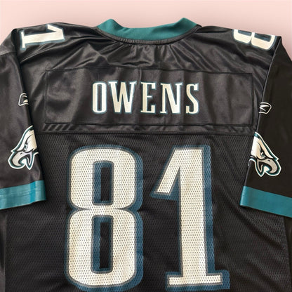 NWT Reebok NFL Philadelphia Eagles Terrell Owens Football Jersey Mens XL
