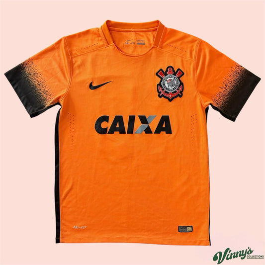 Nike 2015/16 Corinthians Jadson Soccer Football Kit Jersey Mens Small