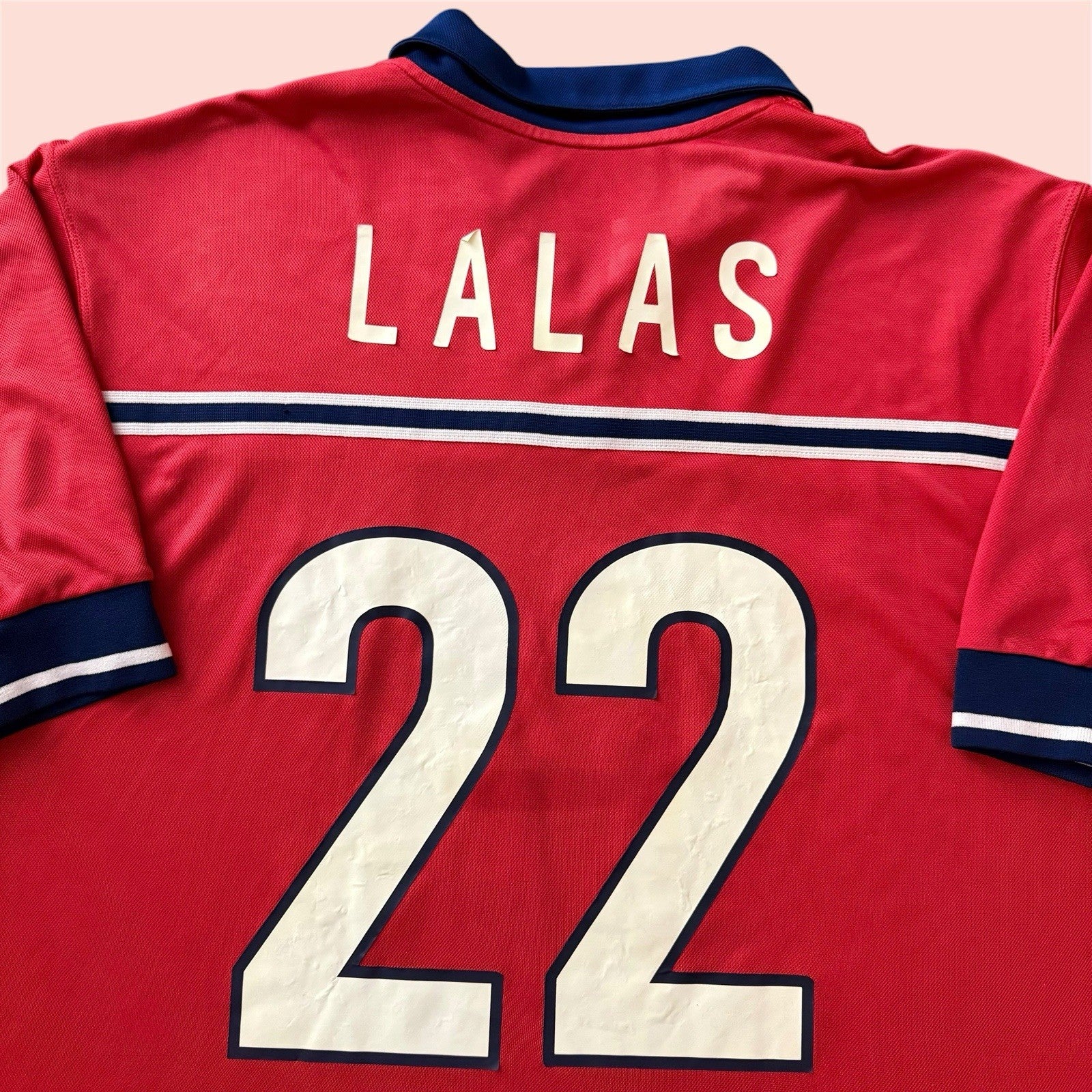 Nike 1998 USA Alexi Lalas USMNT Away Soccer Football Jersey Kit Mens XL