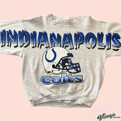 Vintage 1996 NFL Indianapolis Colts Football Sweatshirt Mens XL